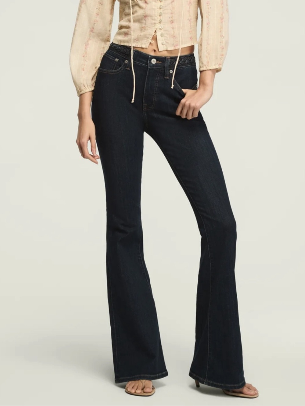NWT Lucky Brand High-Rise Stevie Flare Jeans Limited Edition